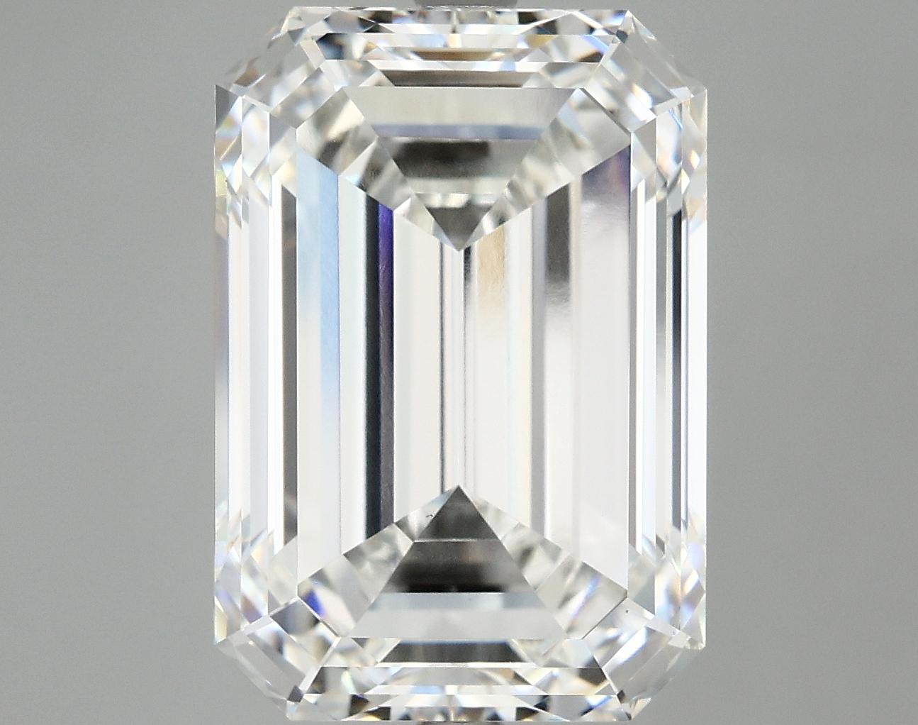 10.15 Carat Emerald Shaped Ideal Cut VVS2 IGI Certified Lab Grown Diamond