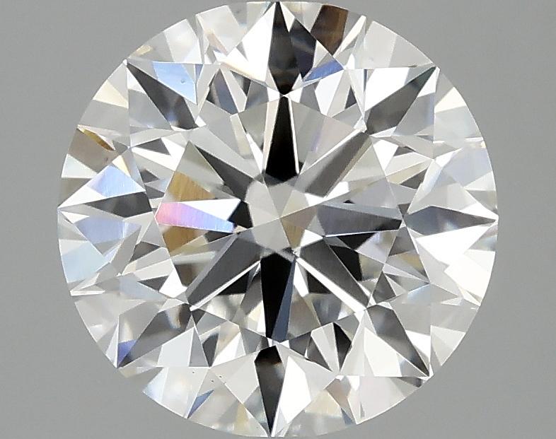 3.04 Carat Round Shaped Excellent Cut VS1 IGI Certified Lab Grown Diamond