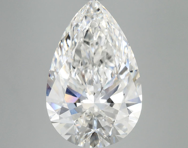 8.06 Carat Pear Shaped Ideal Cut VVS2 IGI Certified Lab Grown Diamond