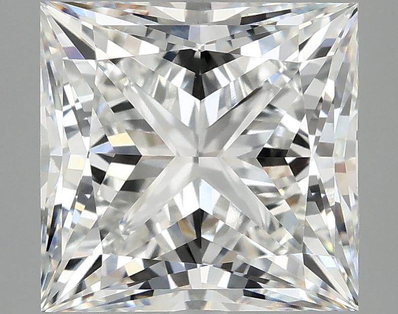 4.88 Carat Princess Shaped Ideal Cut VVS2 IGI Certified Lab Grown Diamond
