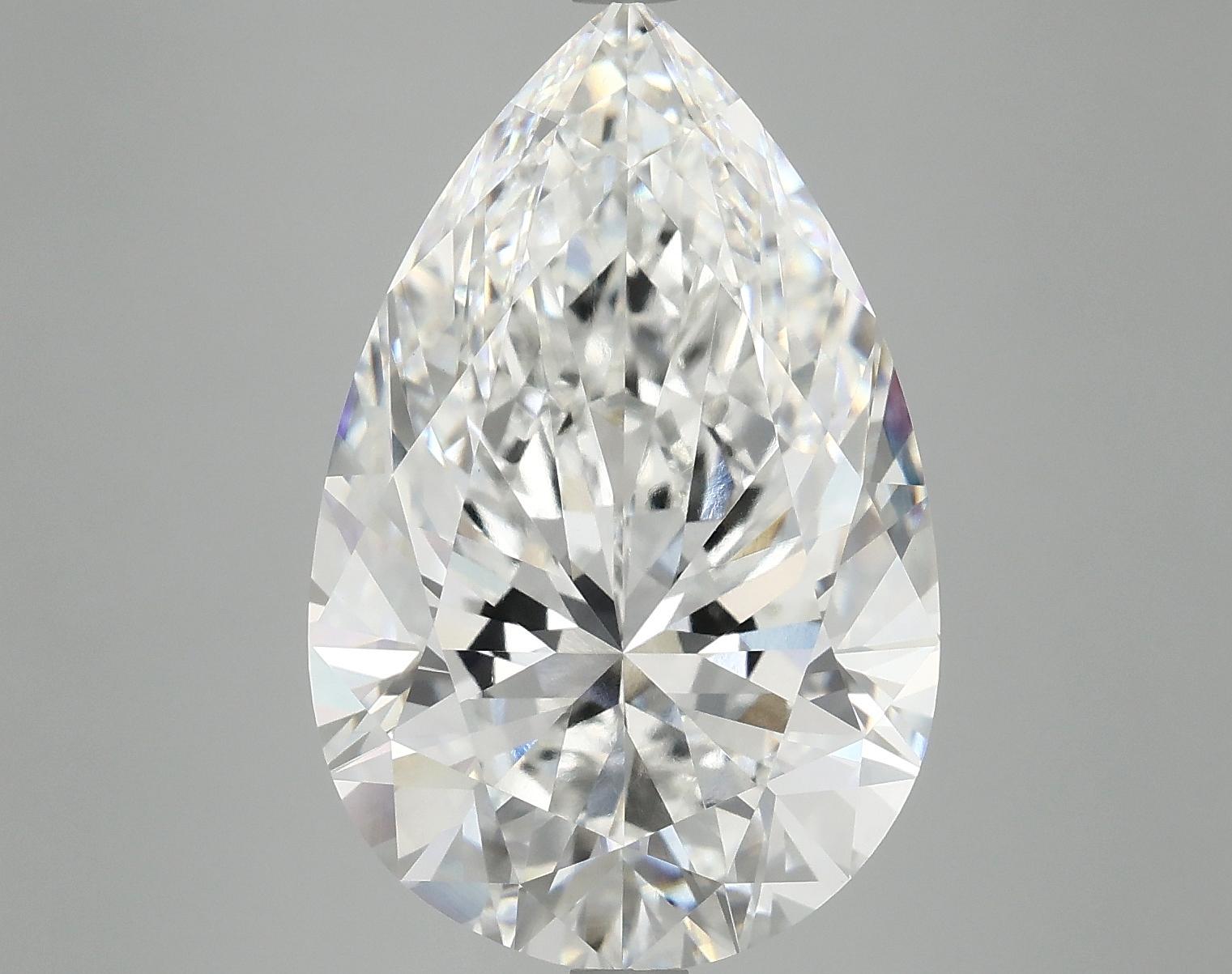 9.07 Carat Pear Shaped Ideal Cut VVS2 IGI Certified Lab Grown Diamond
