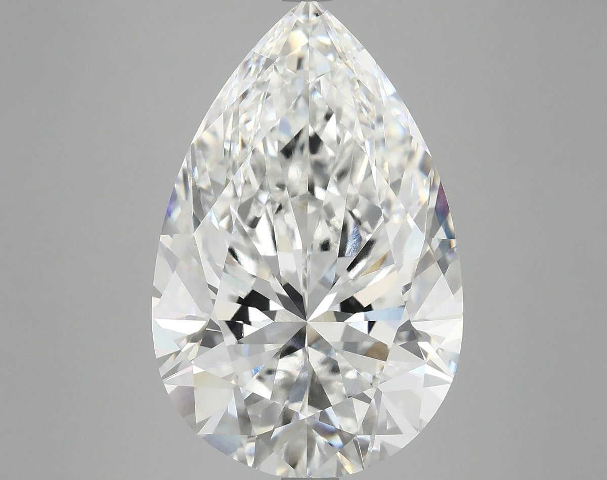 9.07 Carat Pear Shaped Ideal Cut VVS2 IGI Certified Lab Grown Diamond