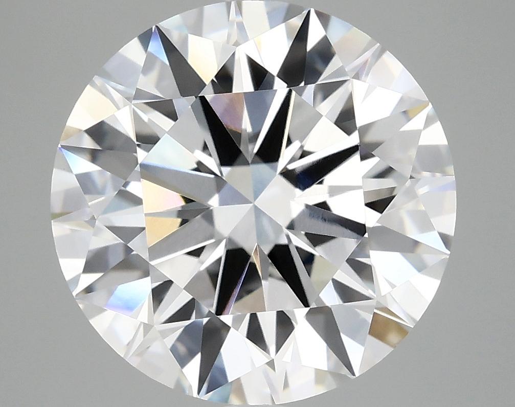 6.09 Carat Round Shaped Ideal Cut VVS2 IGI Certified Lab Grown Diamond