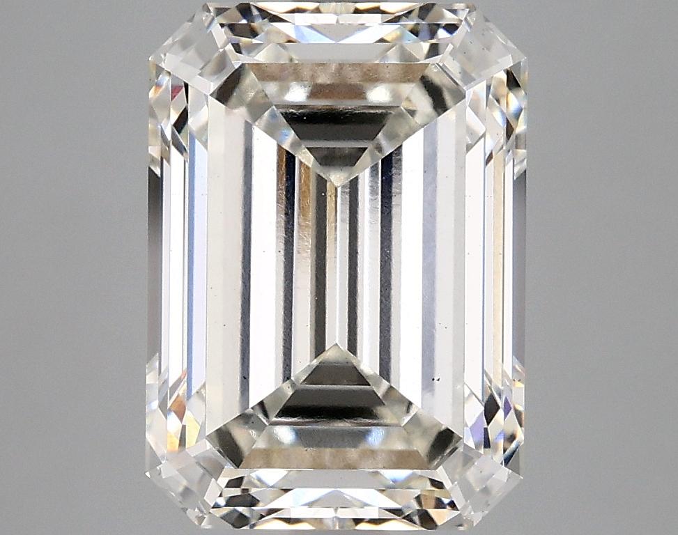 5.02 Carat Emerald Shaped Excellent Cut VS2 IGI Certified Lab Grown Diamond