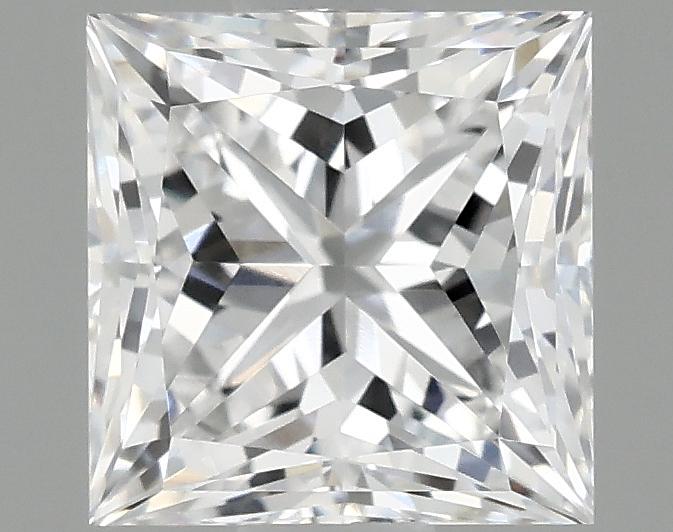 0.99 Carat Princess Shaped Ideal Cut VVS2 IGI Certified Lab Grown Diamond