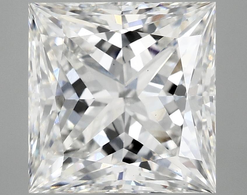 5.04 Carat Princess Shaped Ideal Cut VS1 IGI Certified Lab Grown Diamond