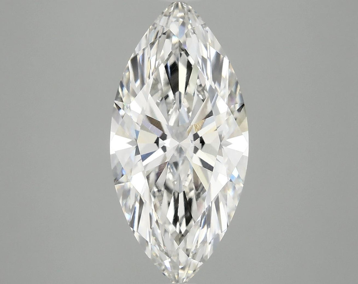 3.1 Carat Marquise Shaped Excellent Cut VVS2 IGI Certified Lab Grown Diamond