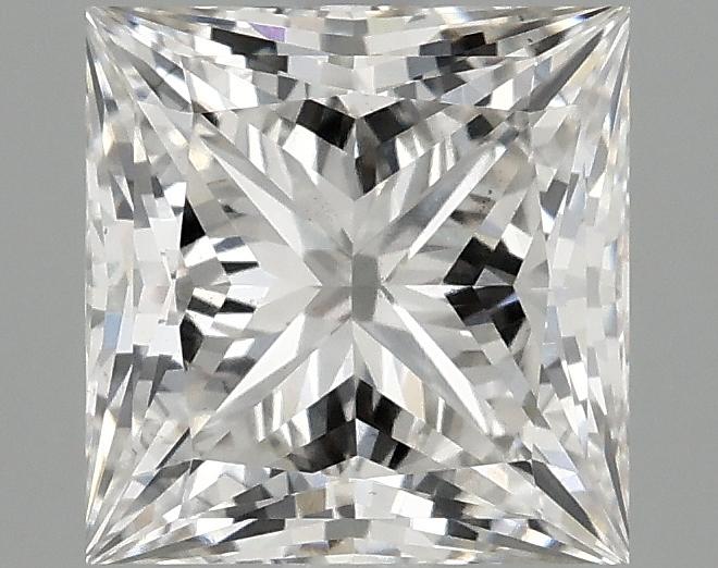 2.15 Carat Princess Shaped Ideal Cut VS2 IGI Certified Lab Grown Diamond