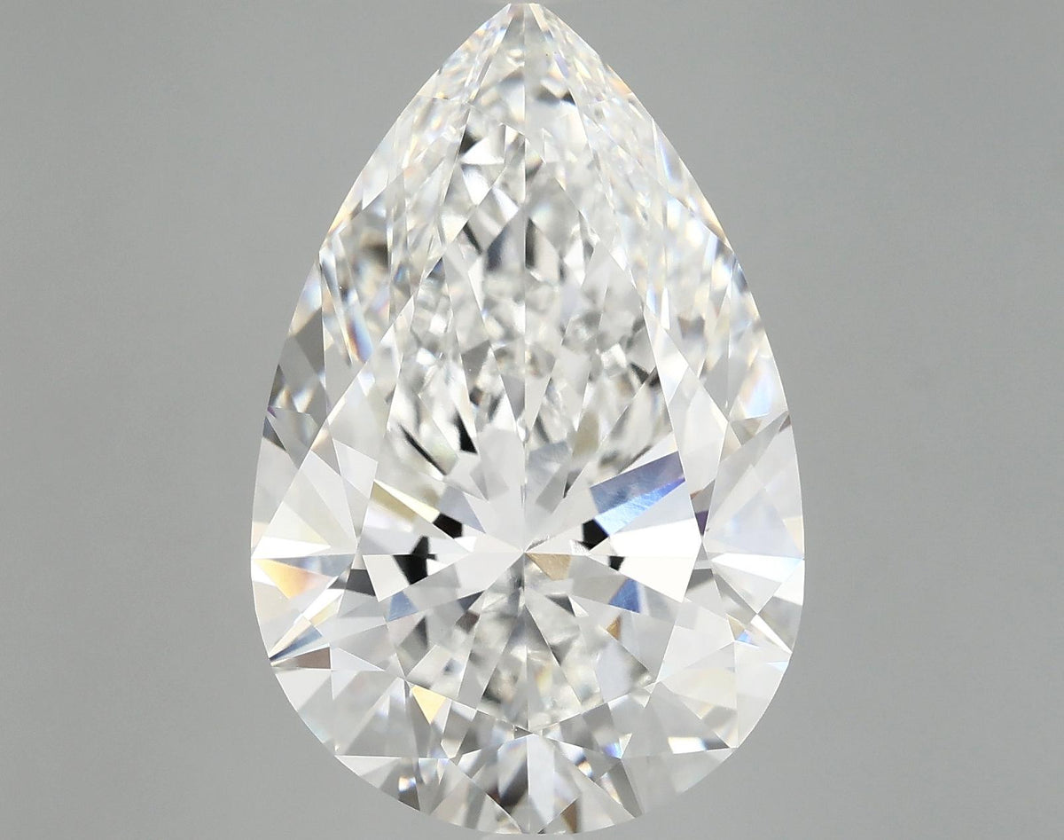 10.45 Carat Pear Shaped Excellent Cut VVS2 IGI Certified Lab Grown Diamond