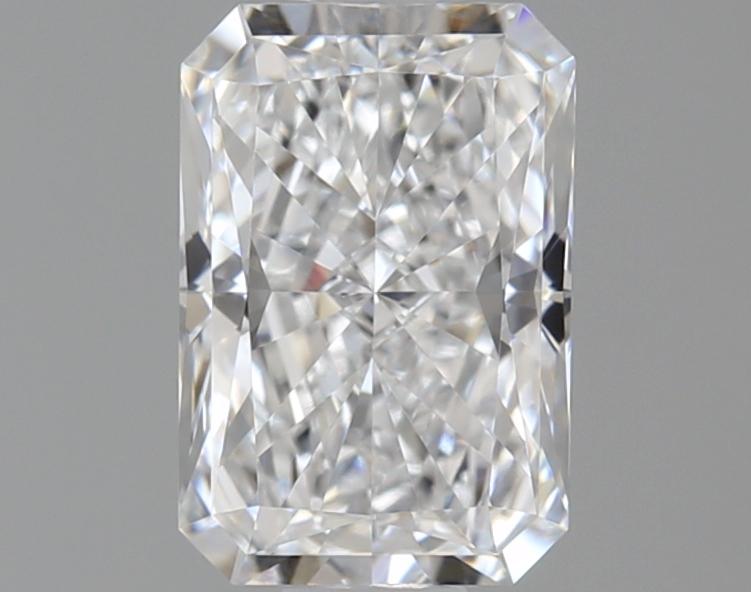 0.98 Carat Radiant Shaped Ideal Cut VVS2 IGI Certified Lab Grown Diamond
