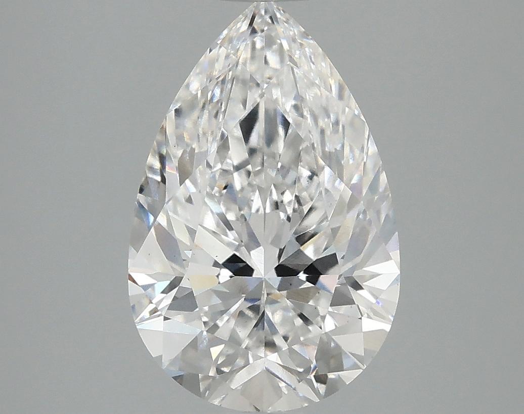 3.06 Carat Pear Shaped Excellent Cut VS1 IGI Certified Lab Grown Diamond