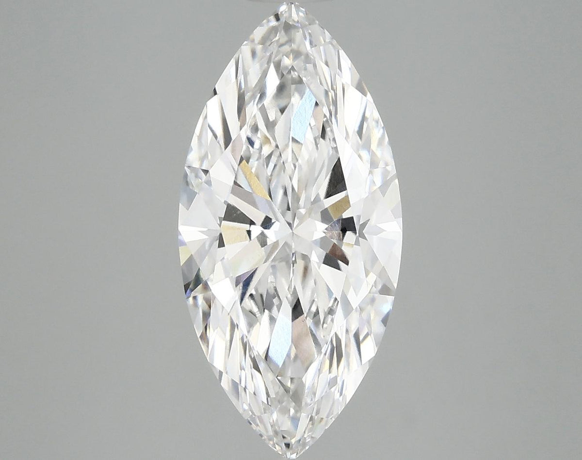 3.1 Carat Marquise Shaped Excellent Cut VVS2 IGI Certified Lab Grown Diamond