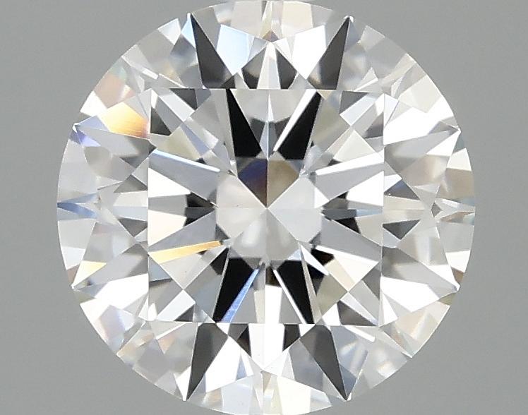 2.52 Carat Round Shaped Excellent Cut VVS2 IGI Certified Lab Grown Diamond