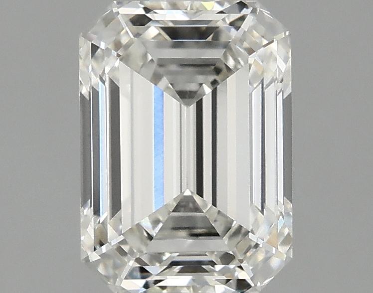 2.05 Carat Emerald Shaped Excellent Cut VVS2 IGI Certified Lab Grown Diamond