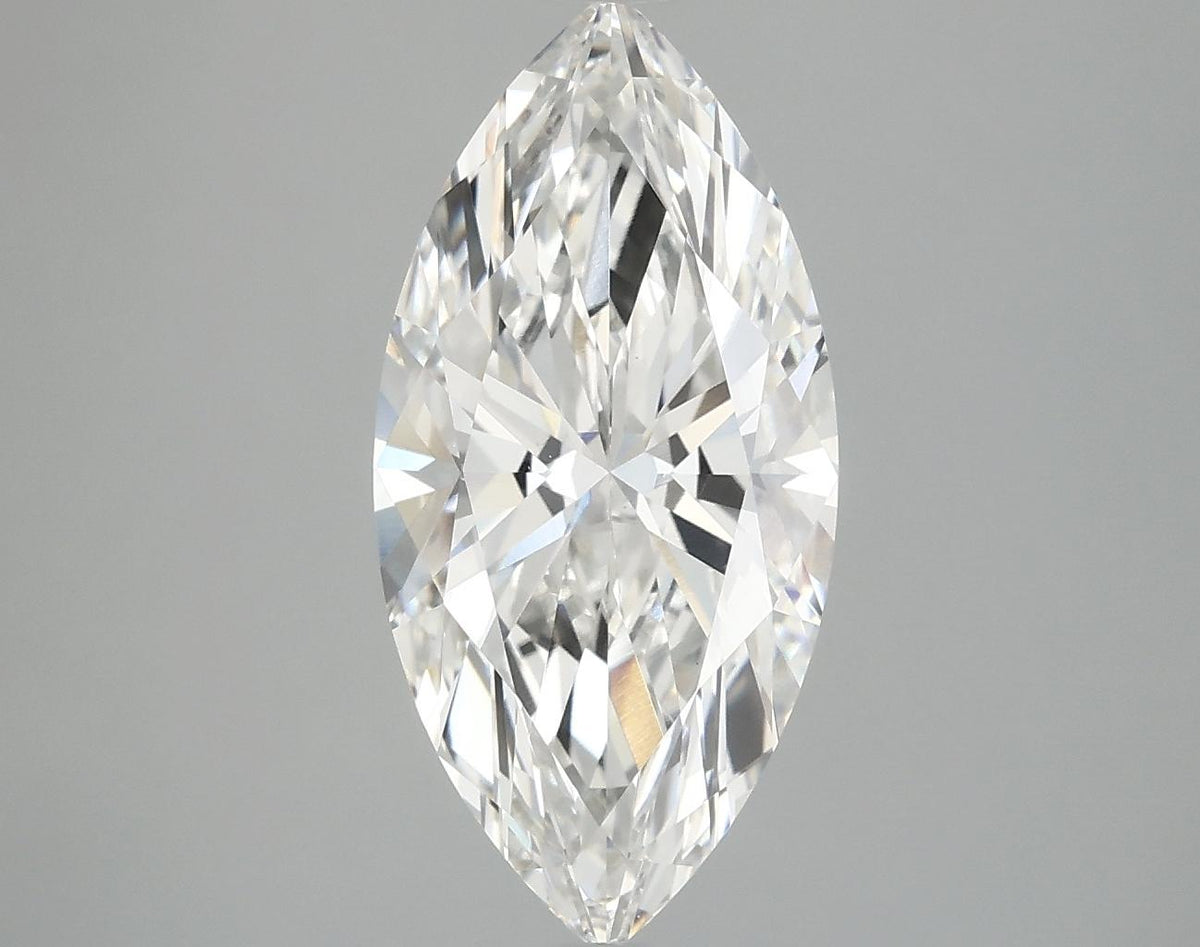 3.08 Carat Marquise Shaped Excellent Cut VS1 IGI Certified Lab Grown Diamond