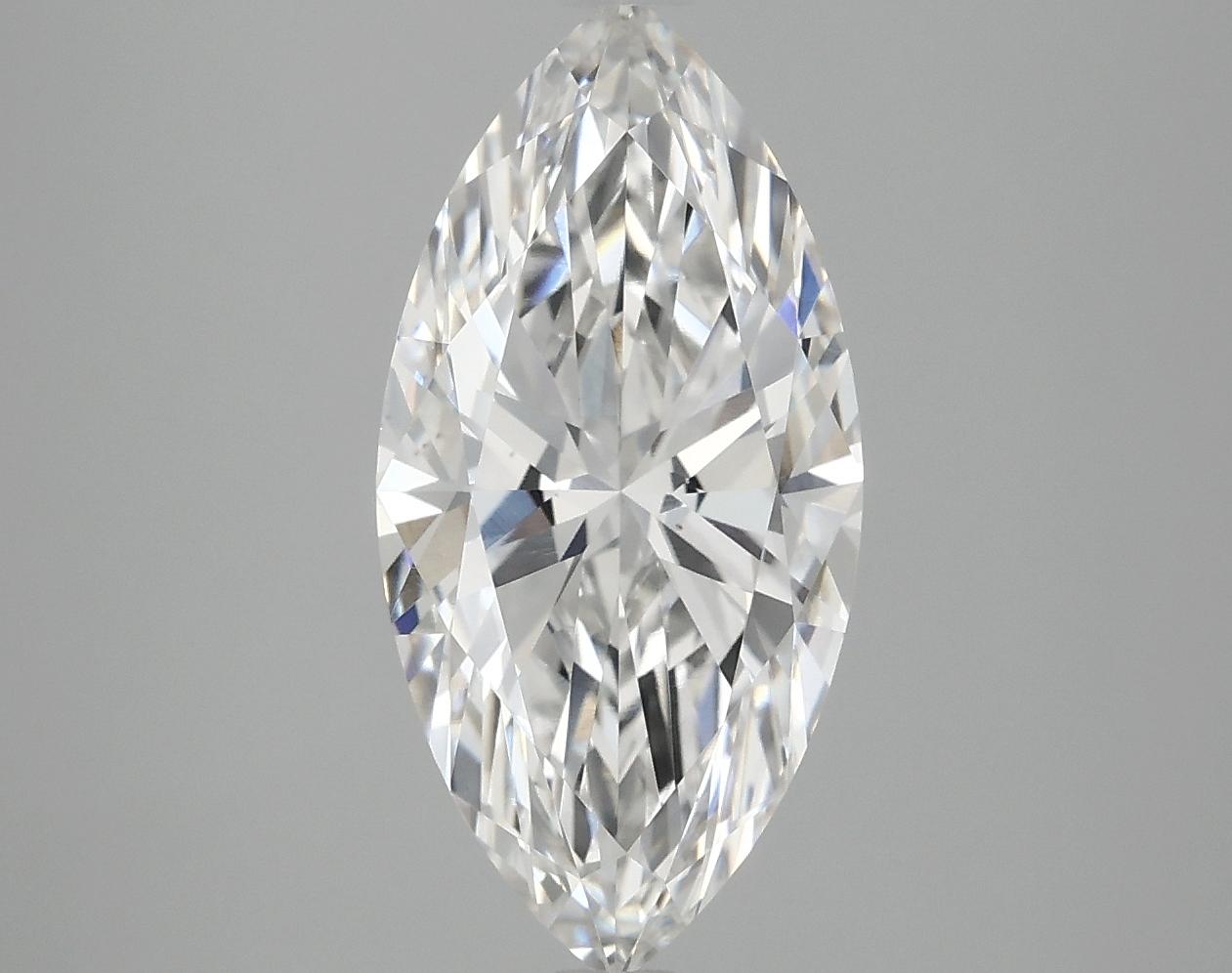 3.07 Carat Marquise Shaped Ideal Cut VS1 IGI Certified Lab Grown Diamond