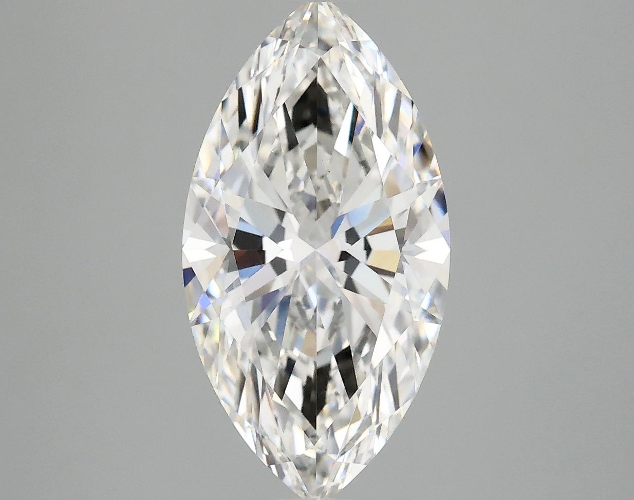 3.05 Carat Marquise Shaped Ideal Cut VS1 IGI Certified Lab Grown Diamond