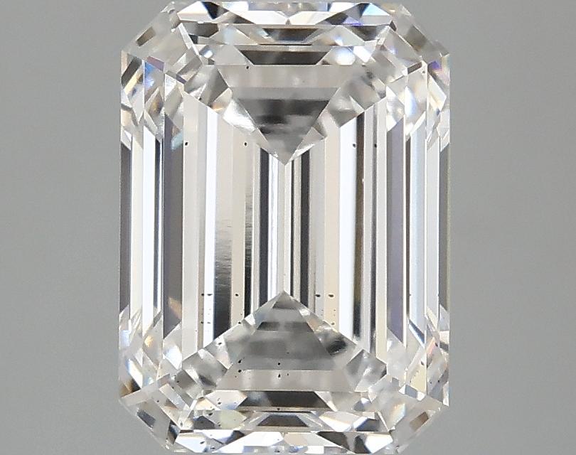 3.03 Carat Emerald Shaped Excellent Cut SI1 IGI Certified Lab Grown Diamond