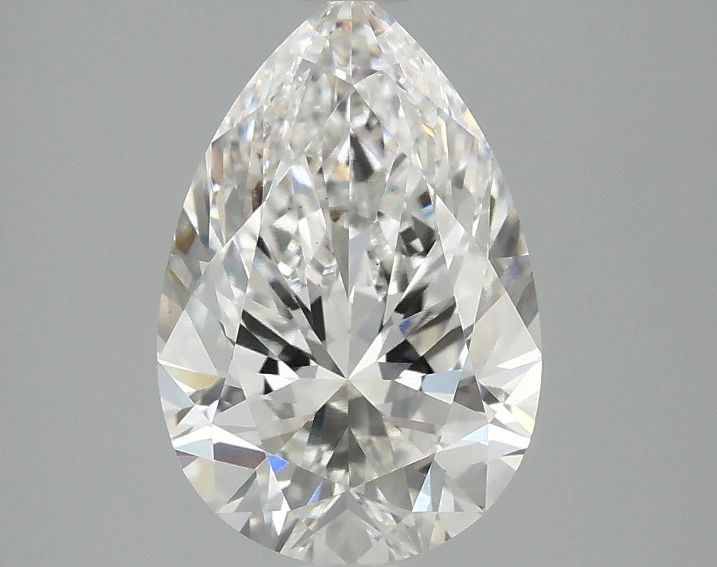3.07 Carat Pear Shaped Excellent Cut VS1 IGI Certified Lab Grown Diamond