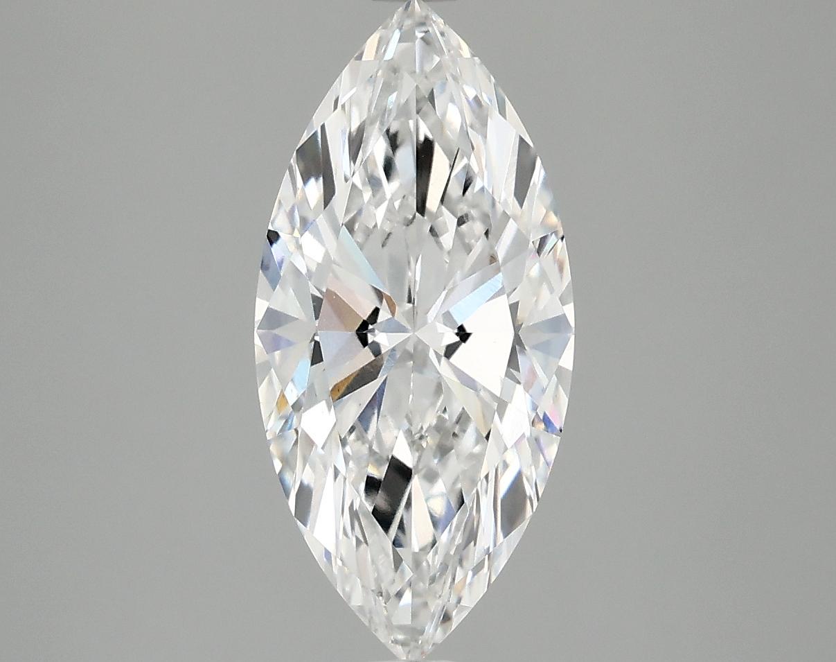 2.5 Carat Marquise Shaped Excellent Cut VS1 IGI Certified Lab Grown Diamond