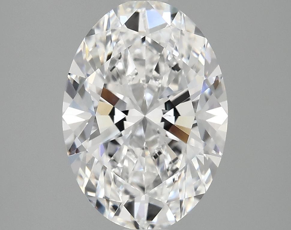 3.08 Carat Oval Shaped Ideal Cut VVS2 IGI Certified Lab Grown Diamond