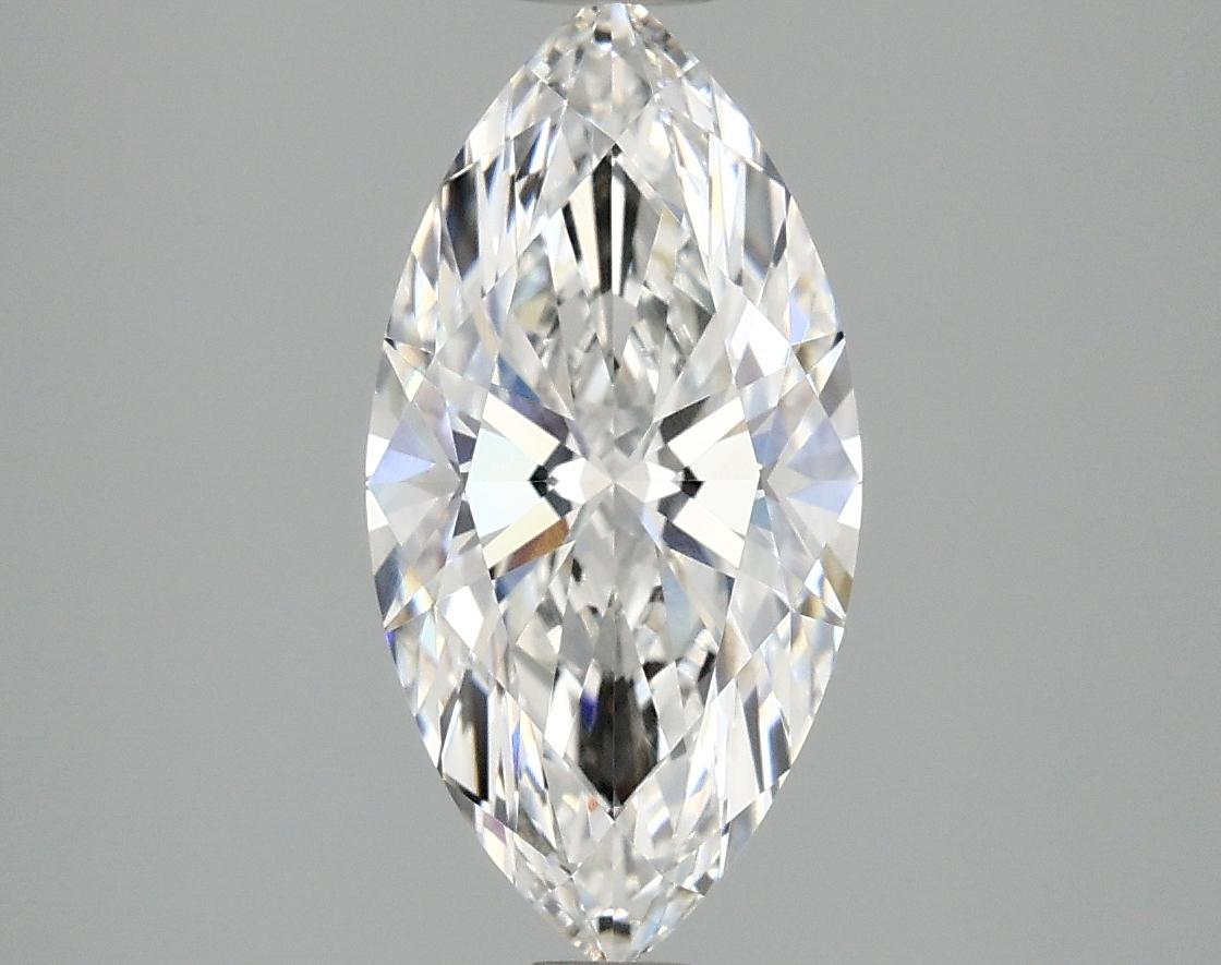2.09 Carat Marquise Shaped Ideal Cut VVS2 IGI Certified Lab Grown Diamond