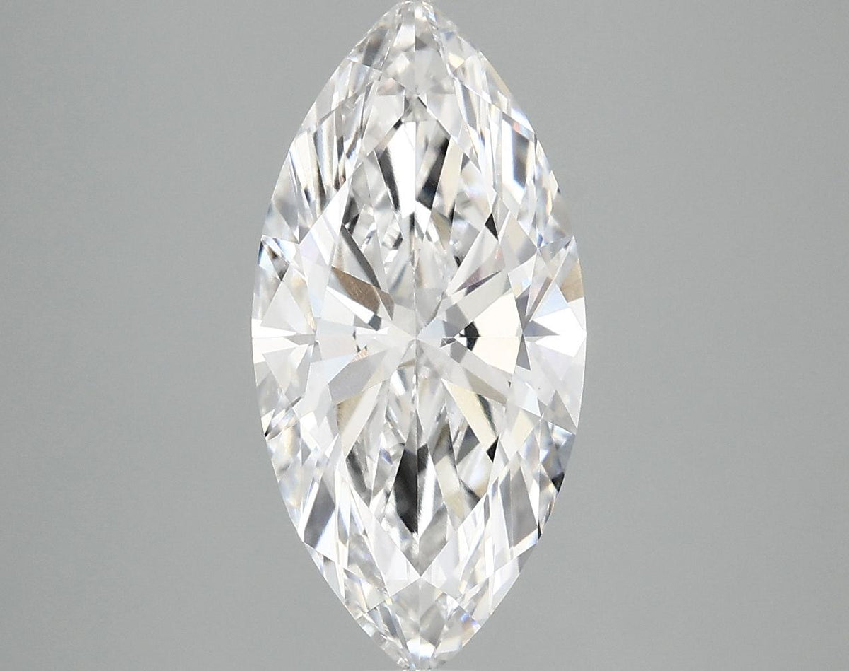 3.0 Carat Marquise Shaped Excellent Cut VVS2 IGI Certified Lab Grown Diamond