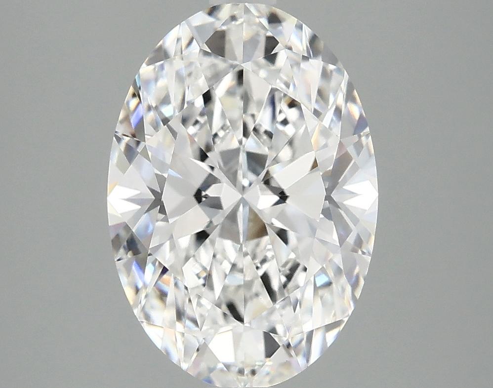 3.08 Carat Oval Shaped Ideal Cut VVS2 IGI Certified Lab Grown Diamond