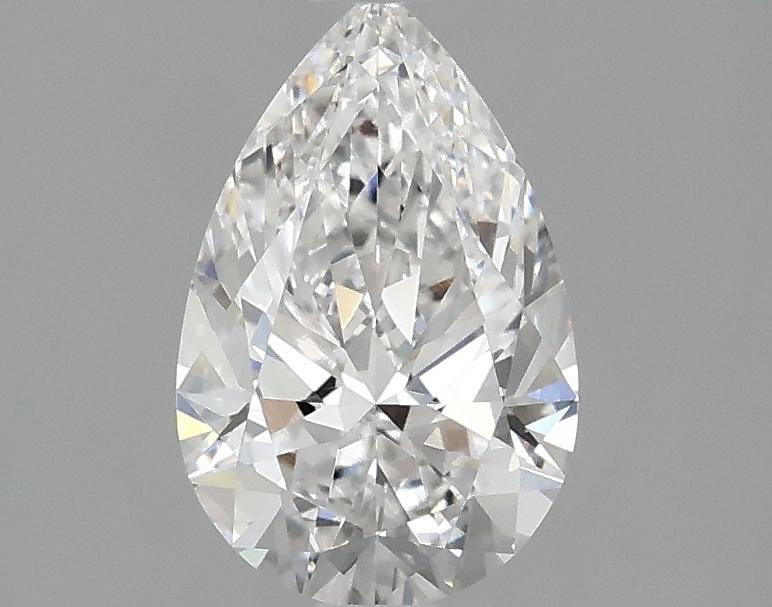 1.18 Carat Pear Shaped Ideal Cut VVS2 IGI Certified Lab Grown Diamond