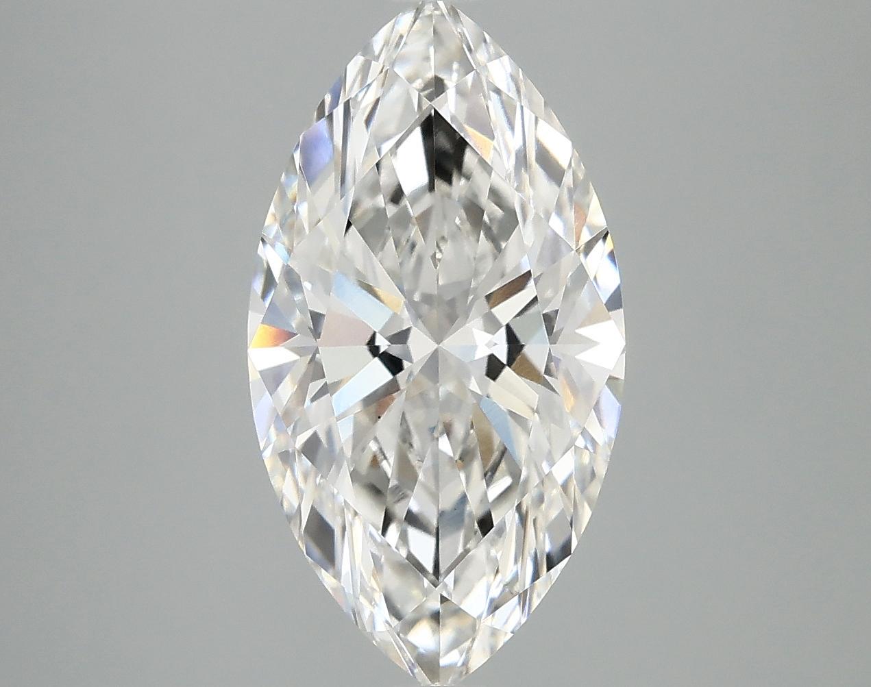 3.46 Carat Marquise Shaped Excellent Cut VS1 IGI Certified Lab Grown Diamond