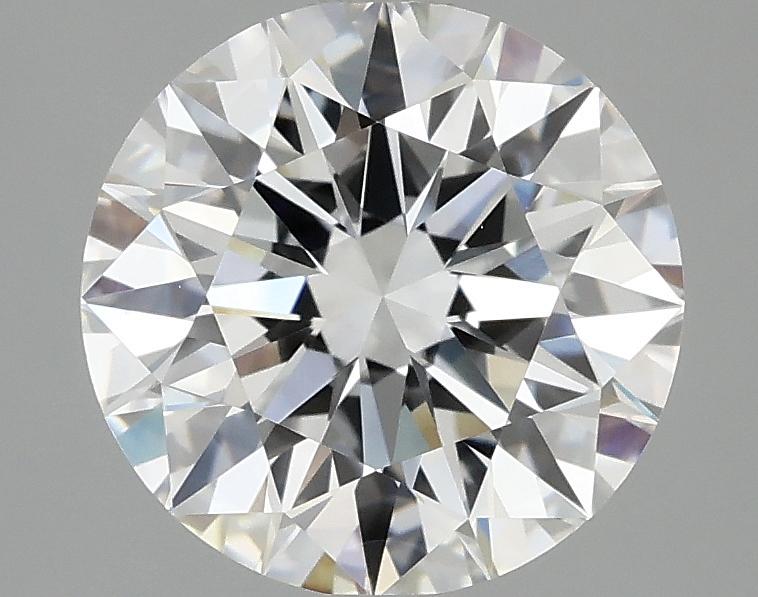 2.55 Carat Round Shaped Ideal Cut VVS2 IGI Certified Lab Grown Diamond