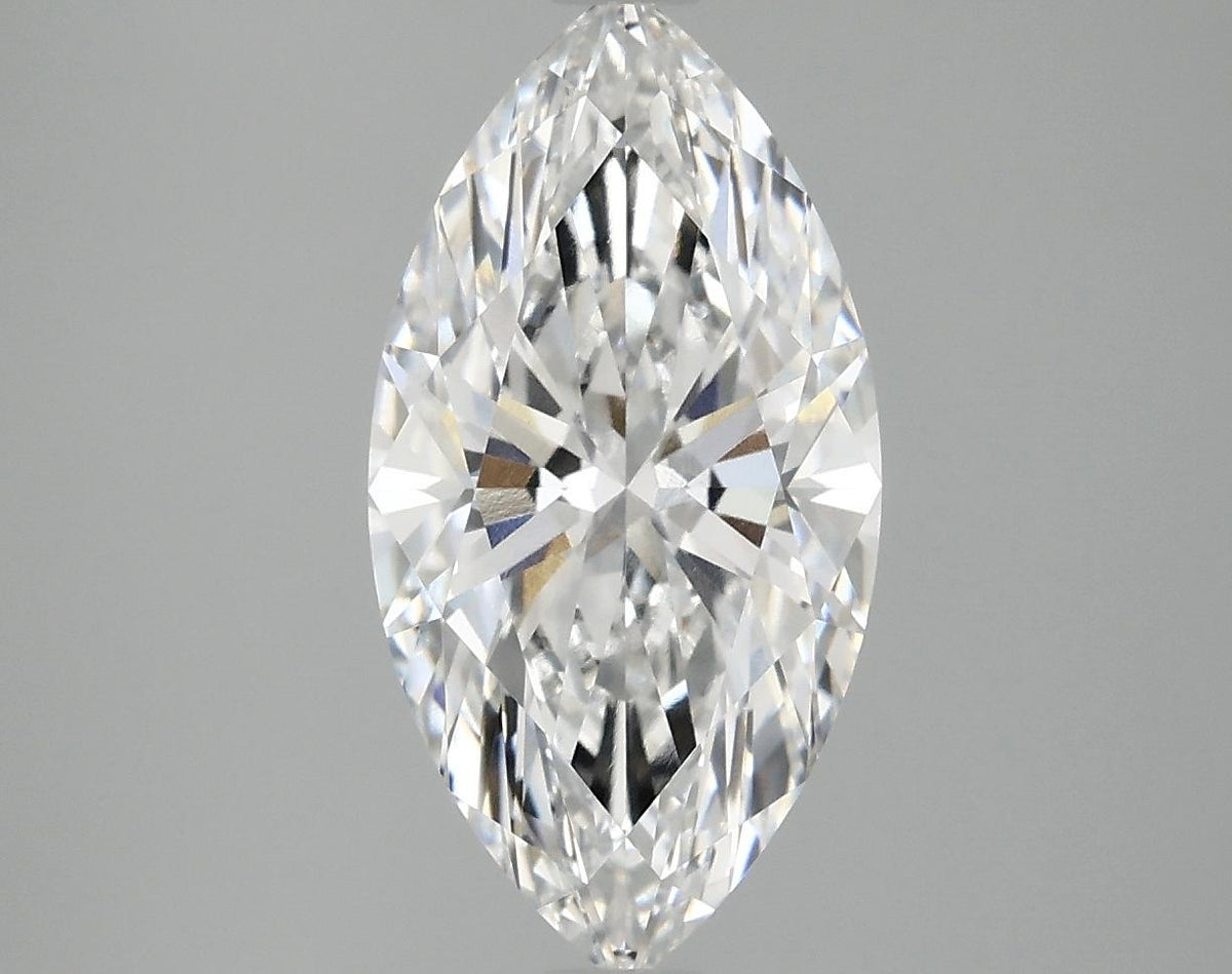 3.09 Carat Marquise Shaped Ideal Cut VVS2 IGI Certified Lab Grown Diamond