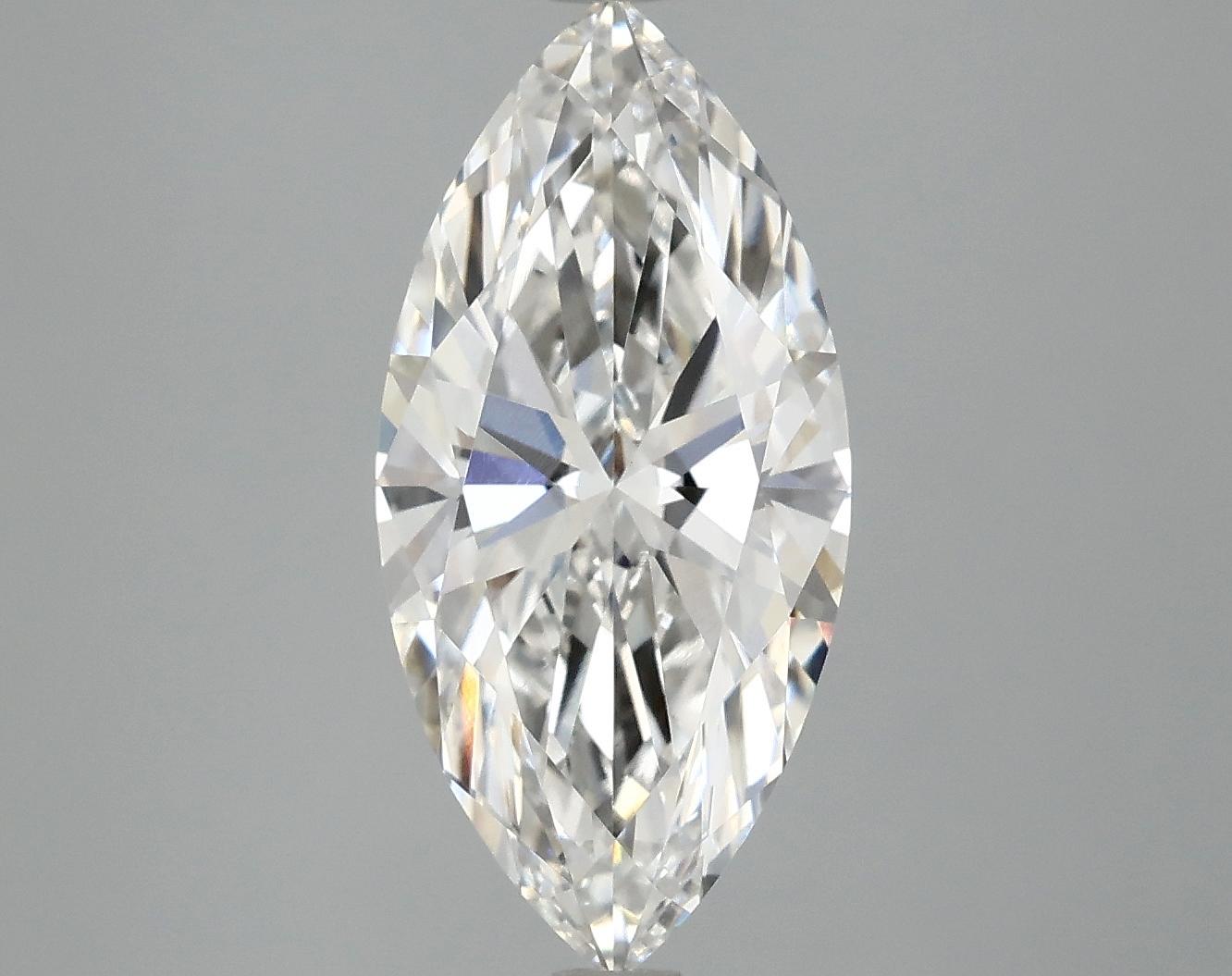 3.1 Carat Marquise Shaped Excellent Cut VVS2 IGI Certified Lab Grown Diamond