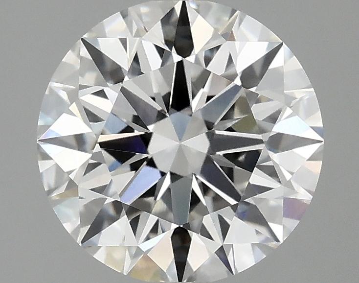 2.59 Carat Round Shaped Ideal Cut VVS2 IGI Certified Lab Grown Diamond
