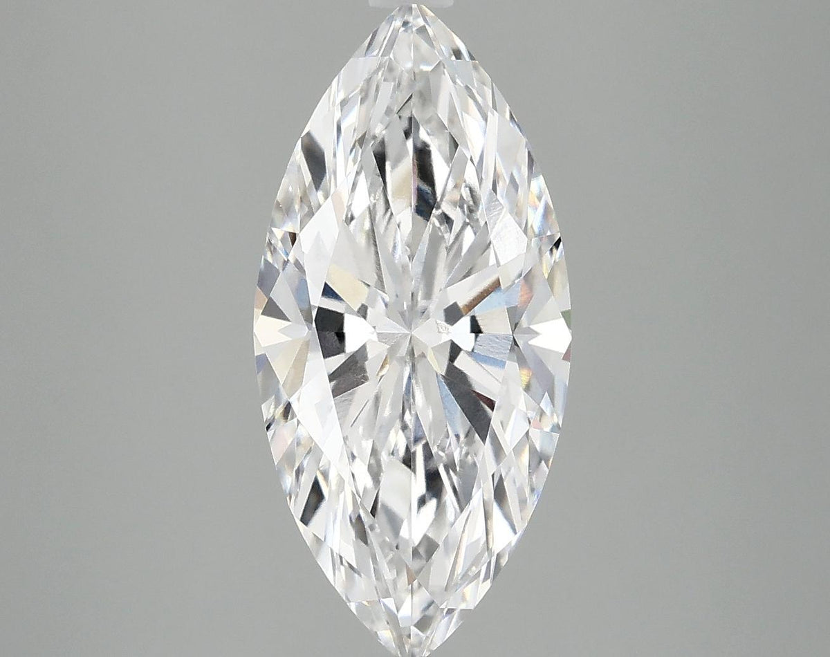 3.07 Carat Marquise Shaped Excellent Cut VS1 IGI Certified Lab Grown Diamond