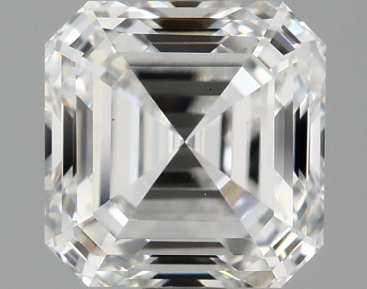 1.58 Carat Asscher Shaped Ideal Cut VS1 IGI Certified Lab Grown Diamond