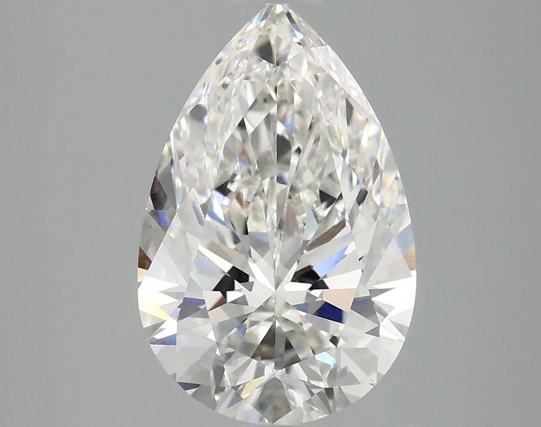 3.03 Carat Pear Shaped Excellent Cut VVS2 IGI Certified Lab Grown Diamond