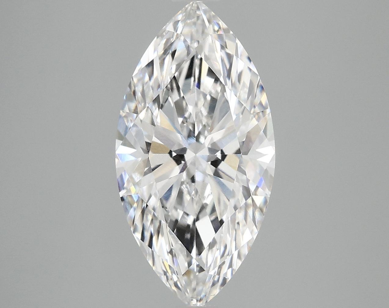 3.07 Carat Marquise Shaped Ideal Cut VS1 IGI Certified Lab Grown Diamond