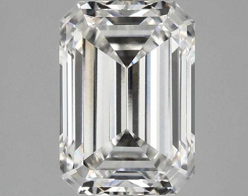2.97 Carat Emerald Shaped Ideal Cut VVS2 IGI Certified Lab Grown Diamond