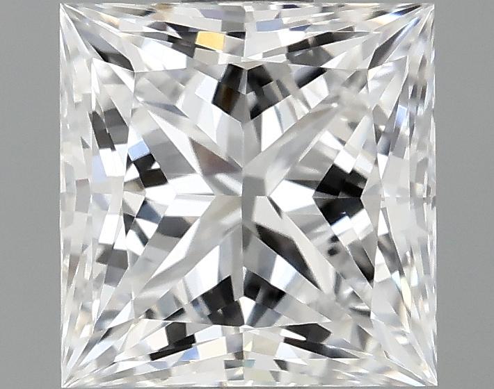 1.09 Carat Princess Shaped Ideal Cut VVS2 IGI Certified Lab Grown Diamond
