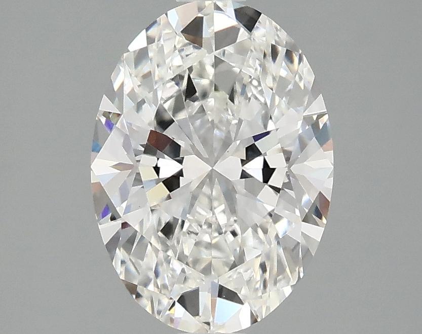 3.09 Carat Oval Shaped Excellent Cut VVS2 IGI Certified Lab Grown Diamond