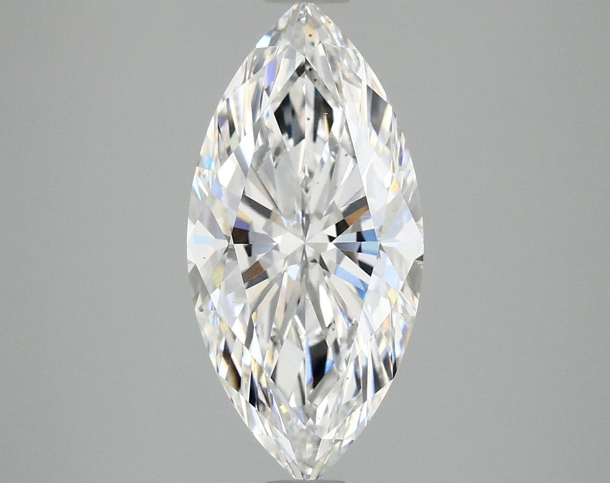3.02 Carat Marquise Shaped Excellent Cut VS2 IGI Certified Lab Grown Diamond