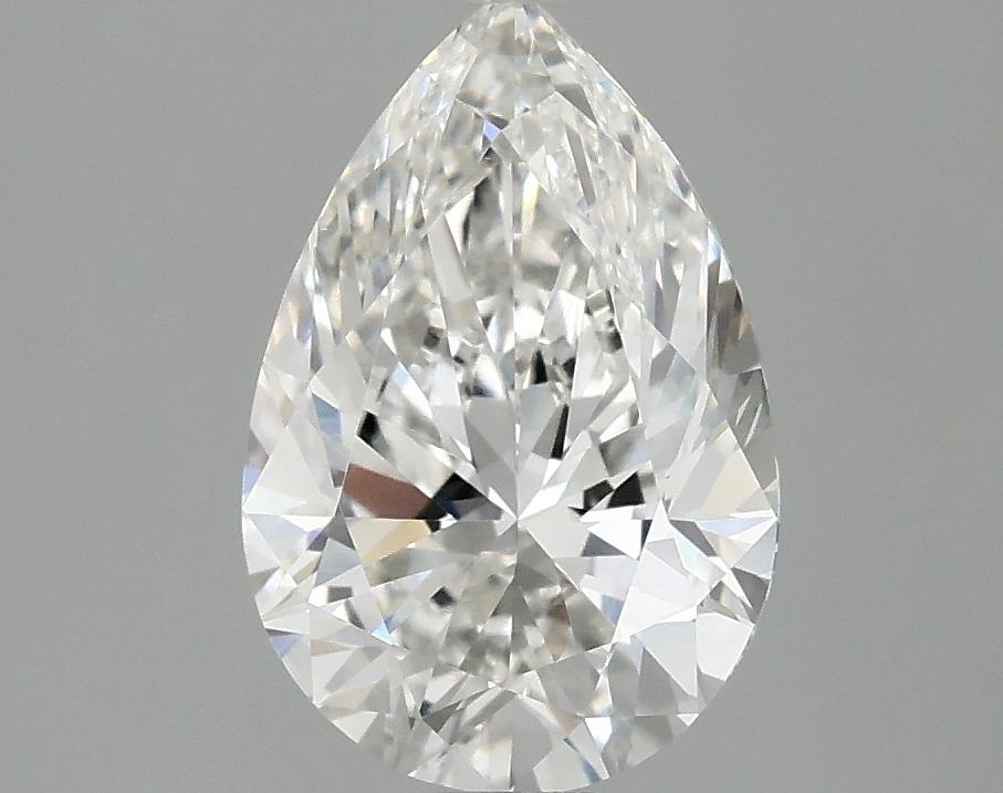 1.57 Carat Pear Shaped Excellent Cut VVS2 IGI Certified Lab Grown Diamond