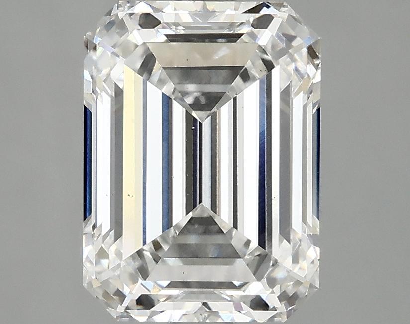 3.09 Carat Emerald Shaped Excellent Cut VS1 IGI Certified Lab Grown Diamond