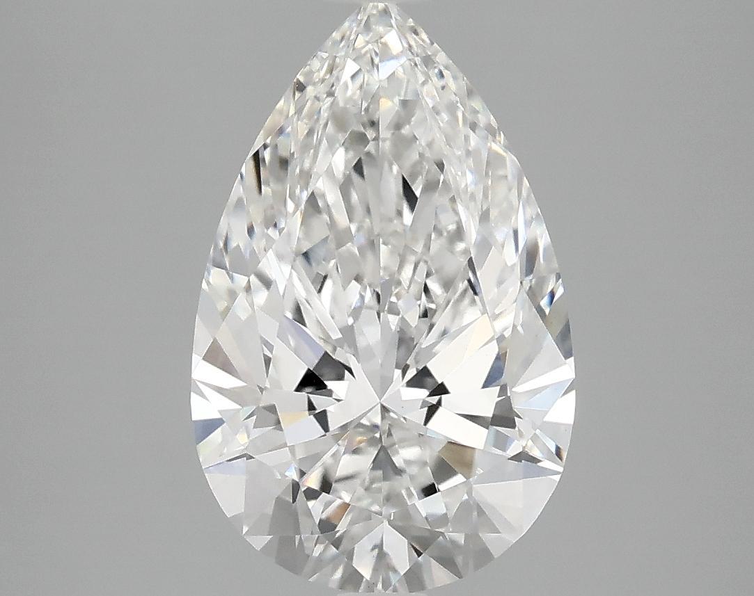 3.1 Carat Pear Shaped Ideal Cut VVS2 IGI Certified Lab Grown Diamond