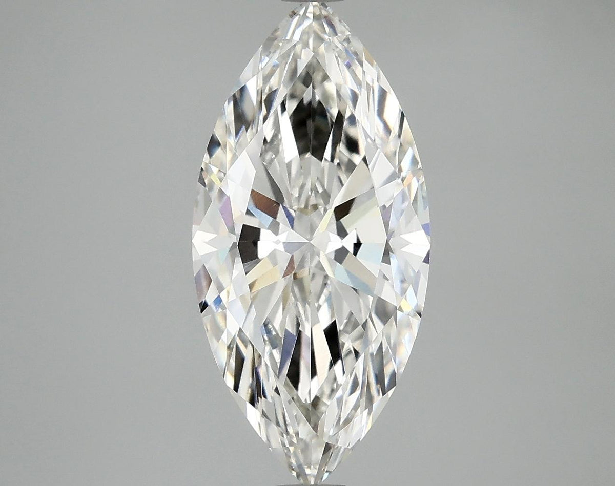 3.07 Carat Marquise Shaped Excellent Cut VVS2 IGI Certified Lab Grown Diamond