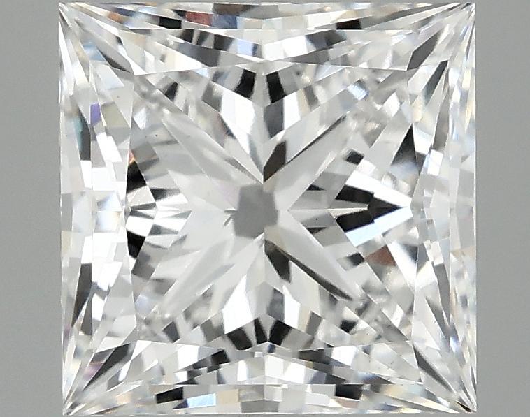 3.84 Carat Princess Shaped Ideal Cut VS1 IGI Certified Lab Grown Diamond