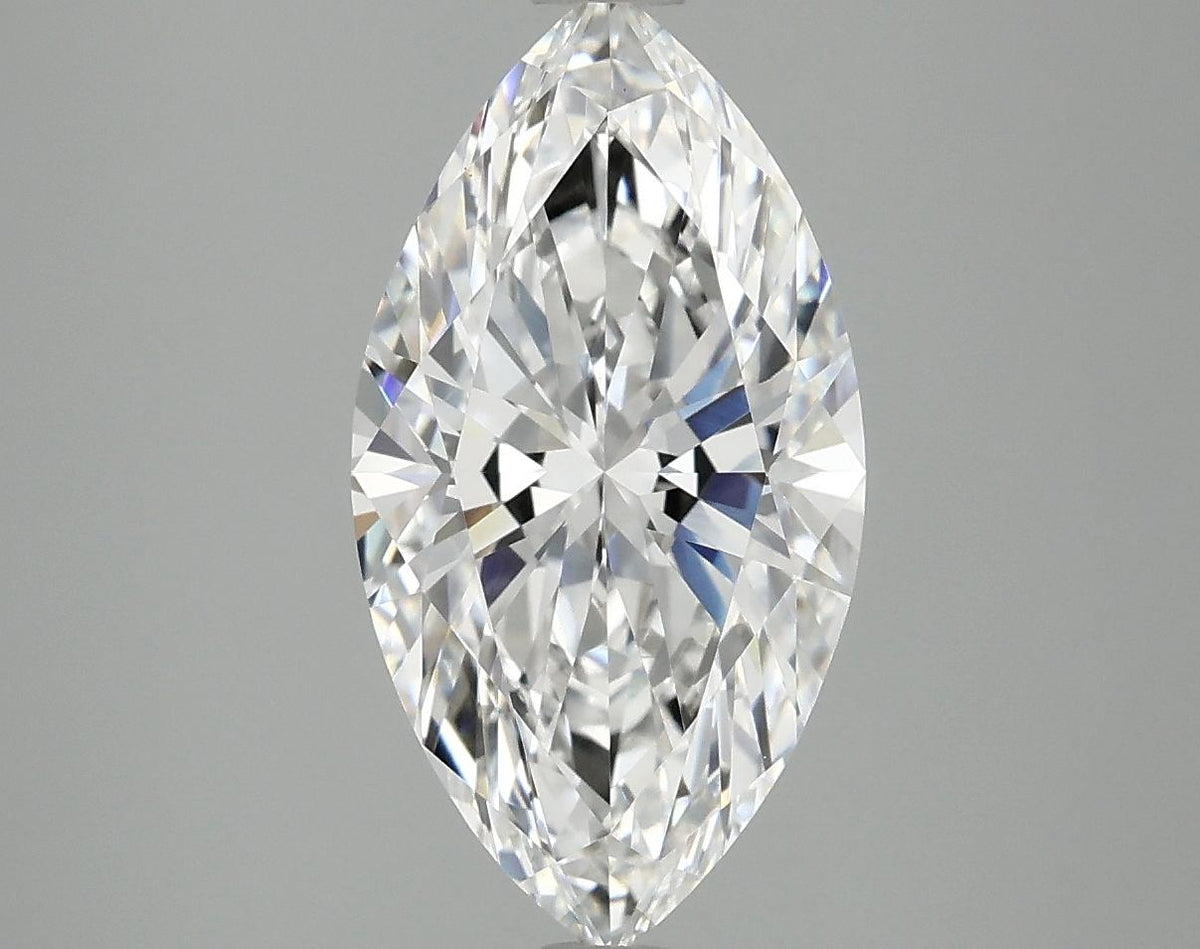 3.08 Carat Marquise Shaped Excellent Cut VS1 IGI Certified Lab Grown Diamond