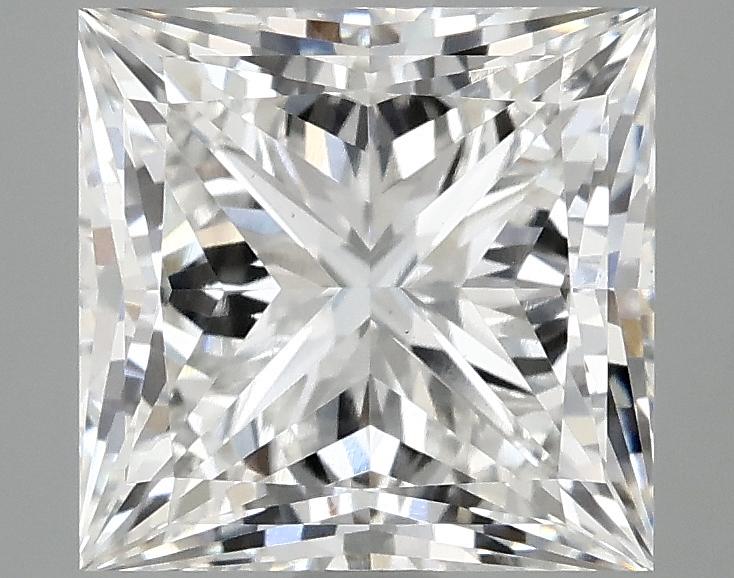 3.85 Carat Princess Shaped Ideal Cut VS1 IGI Certified Lab Grown Diamond