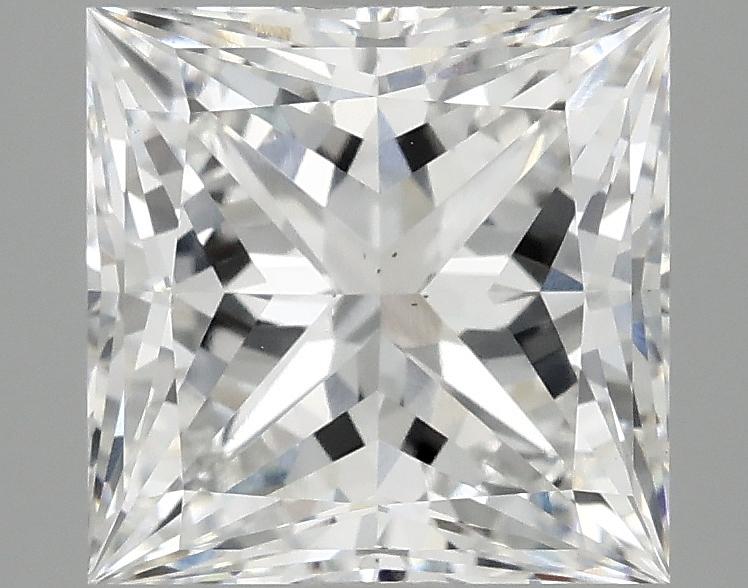 3.8 Carat Princess Shaped Ideal Cut VS2 IGI Certified Lab Grown Diamond